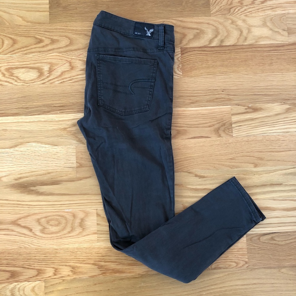 American Eagle Olive Green Jeans